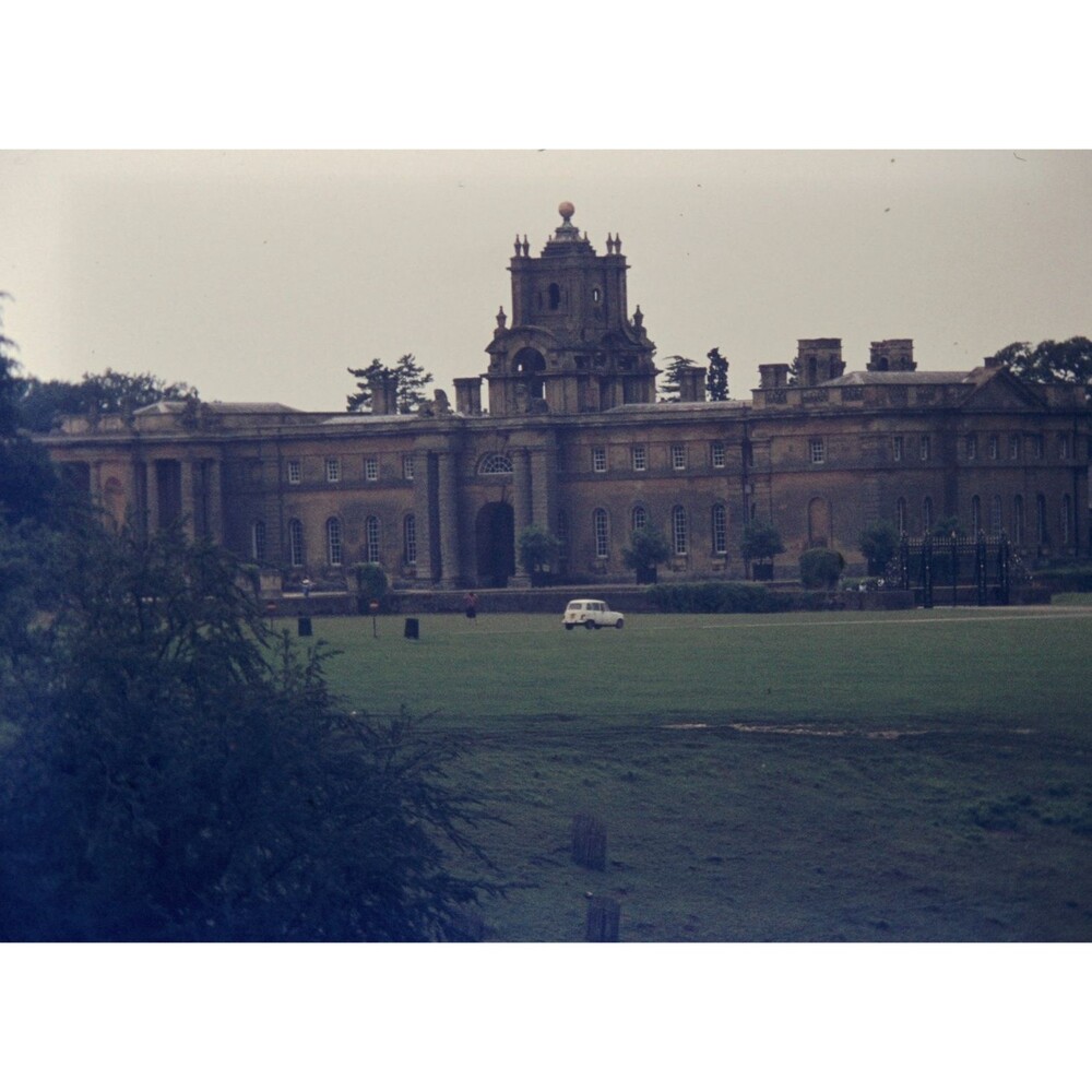 1980s 35mm Slide England Pics, Blenheim Palace #2, Woodstock, Oxfordshire